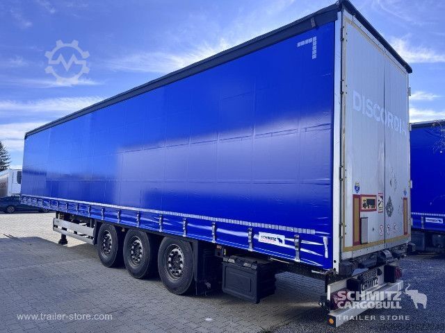 Open semitrailer with tarp Schmitz Cargobull Curtainsider Standard