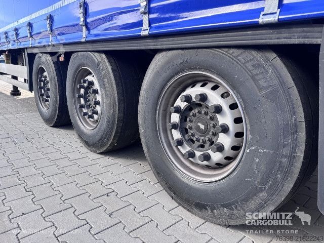 Open semitrailer with tarp Schmitz Cargobull Curtainsider Standard