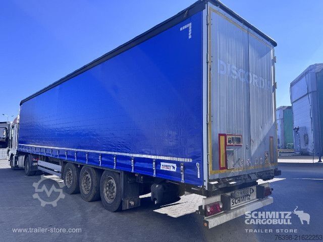 Open semitrailer with tarp Schmitz Cargobull Curtainsider Standard