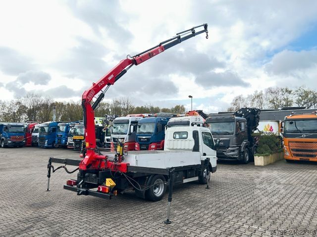 Furgón con grúa montada sobre camión MITSUBISHI FUSO 5S13 Pritsche + Fassi F40B Kran  4x2