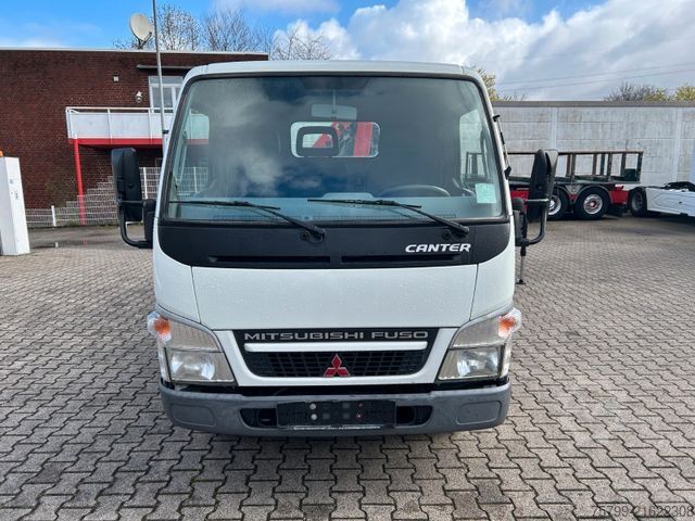 Furgón con grúa montada sobre camión MITSUBISHI FUSO 5S13 Pritsche + Fassi F40B Kran  4x2