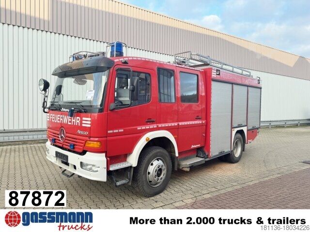 Brandweerwagen Mercedes-Benz Atego 1328 4x4, 8+1 Sitze, LF 16/12