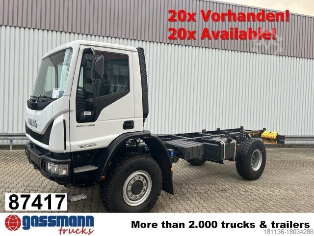 Šasija kamiona Iveco EuroCargo ML150E24 WS 4x4, Euro3, mehrfach