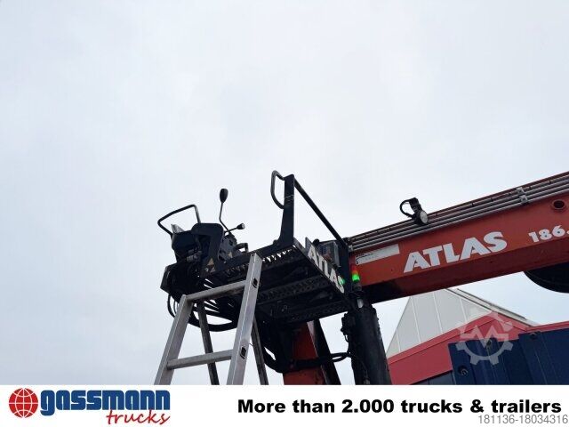 Vrachtauto met open laadbak Mercedes-Benz Arocs 2642 6x4 mit Heckkran Atlas AK 186.3 V-2