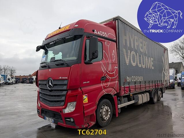 Sliding tarpaulin Mercedes-Benz 2548