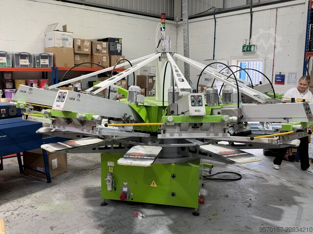 Macchina serigrafica Roq p10