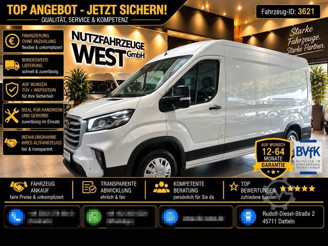 Bestelwagen met verhoogd dak MAXUS Deliver 9 Luxury TDI Hoch+Lang*L3-H2*Garantie*