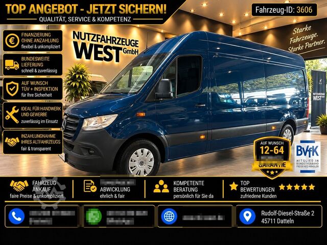 Furgon z wysokim dachem MERCEDES-BENZ Sprinter 316 CDI Maxi Hoch+Lang*L3-H2*Garantie*