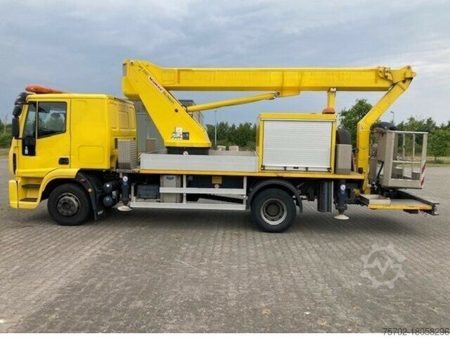 LKW mit Hubarbeitsbühne Iveco ML140E22 mit Wumag Palfinger Arbeitsbühne WT230