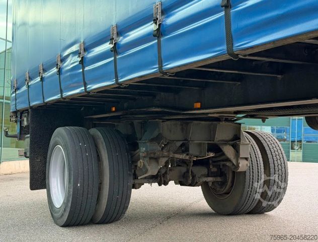 Ανοιχτό ημιρυμουλκούμενο με μουσαμά FLOOR FL0-12-102 CITY TRAILER TAIL LIFT GOOD CONDITION