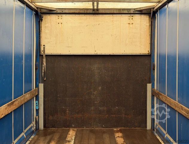 Ανοιχτό ημιρυμουλκούμενο με μουσαμά FLOOR FL0-12-102 CITY TRAILER TAIL LIFT GOOD CONDITION