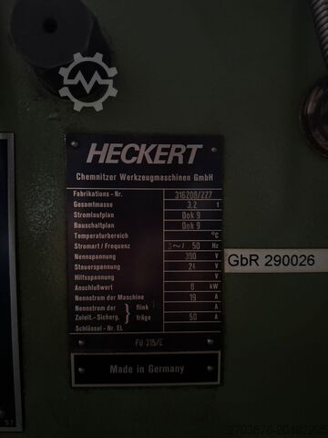Fraiseuse Heckert FU 315/E