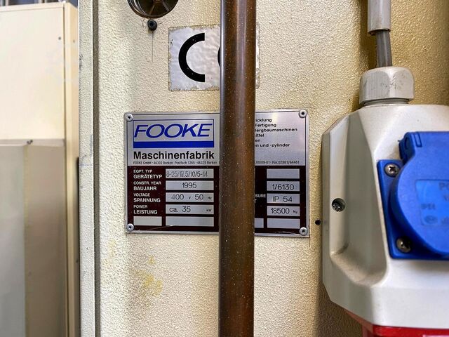 Kettős oszlopos portálmarógép Fooke Endura