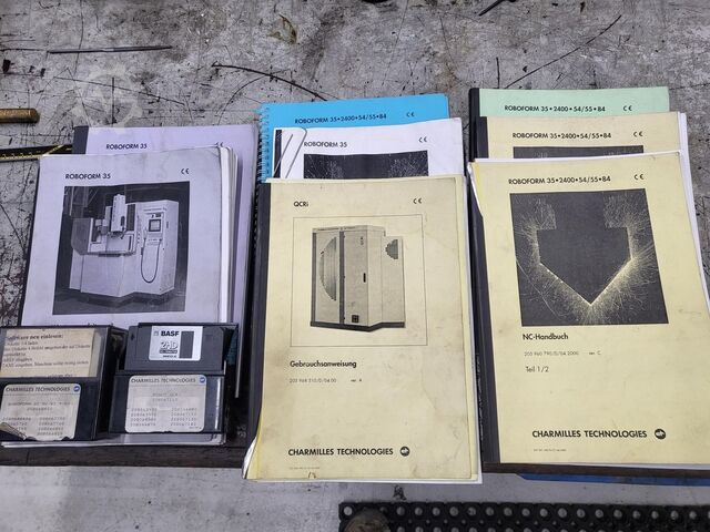 çinko kıvılcım erozyonu CHARMILLES roboform 35 met robot QCRI