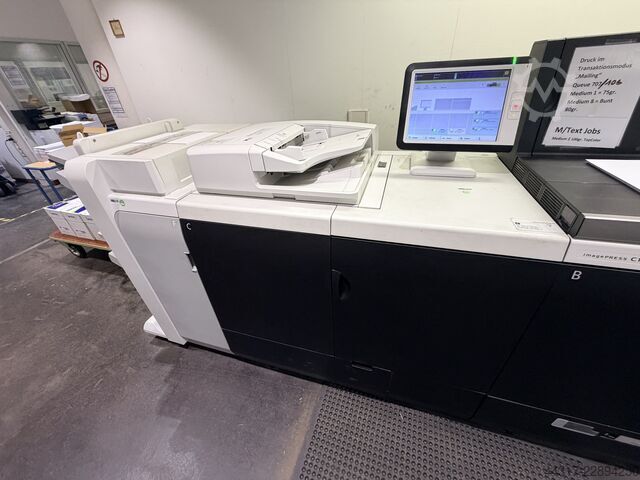 PRISMAsync & hæftningsefterbehandler printer Canon imagePRESS C10010 VP