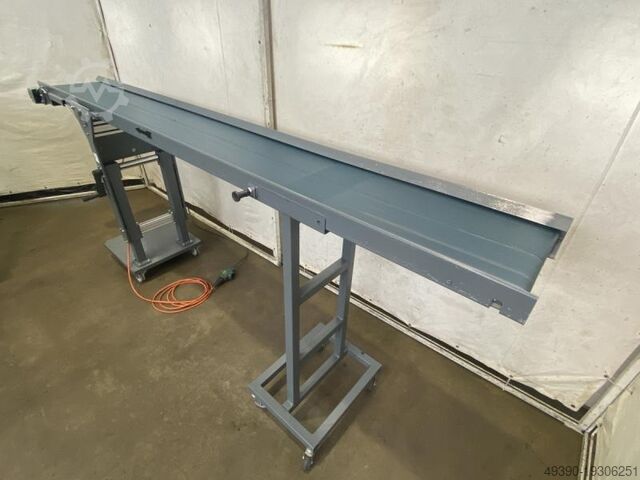 Förderband, Gurtbandförderer, Gurtförderer, Bandförderer, Zahnriemenförderer, Kleingutförderband, Fl MFP Fördertechnik 2800 x 360