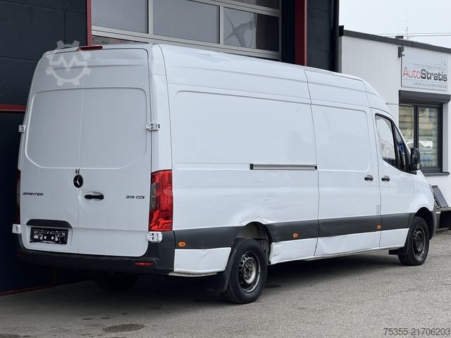 Magas tetős furgon MERCEDES-BENZ Sprinter 315 CDI L4 Klima MAXI Tempomat 3-Sitz