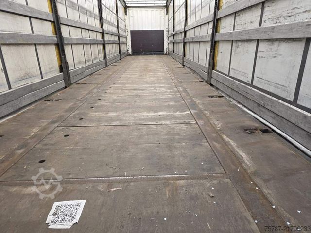 Open oplegger met zeil KRONE Gardine Standard Coiler, Lift, BPE Trommel