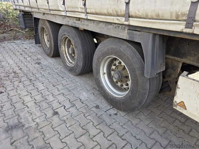 Open oplegger met zeil KRONE Gardine Standard Coiler, Lift, BPE Trommel