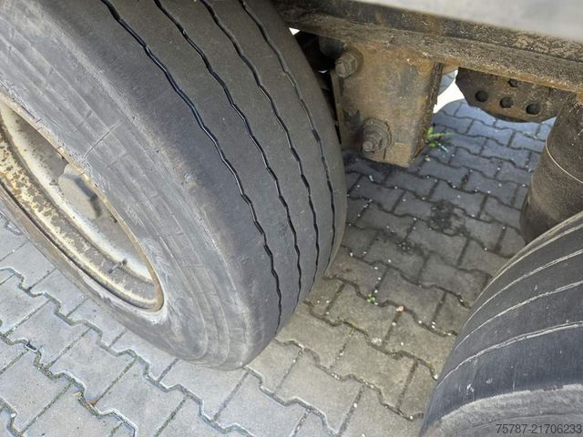 Open oplegger met zeil KRONE Gardine Standard Coiler, Lift, BPE Trommel