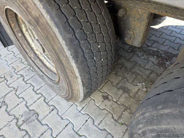 Open oplegger met zeil KRONE Gardine Standard Coiler, Lift, BPE Trommel