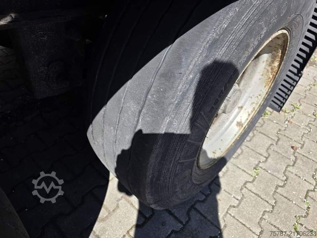 Open oplegger met zeil KRONE Gardine Standard Coiler, Lift, BPE Trommel