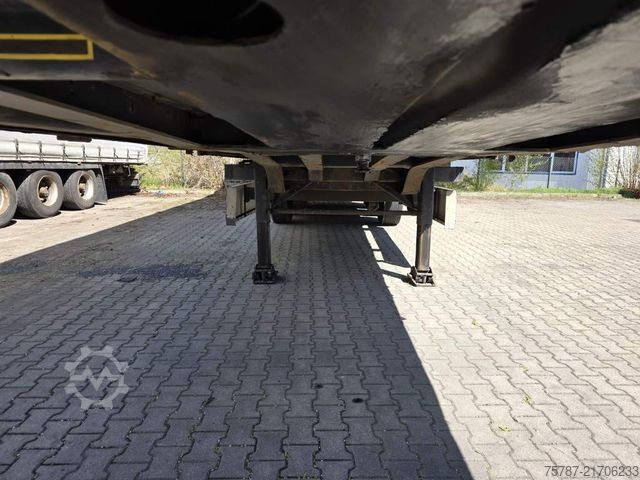 Open oplegger met zeil KRONE Gardine Standard Coiler, Lift, BPE Trommel