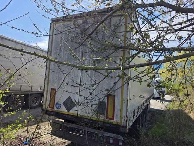 Open oplegger met zeil KRONE Gardine Standard, Coiler, Lift, BPW Trommel