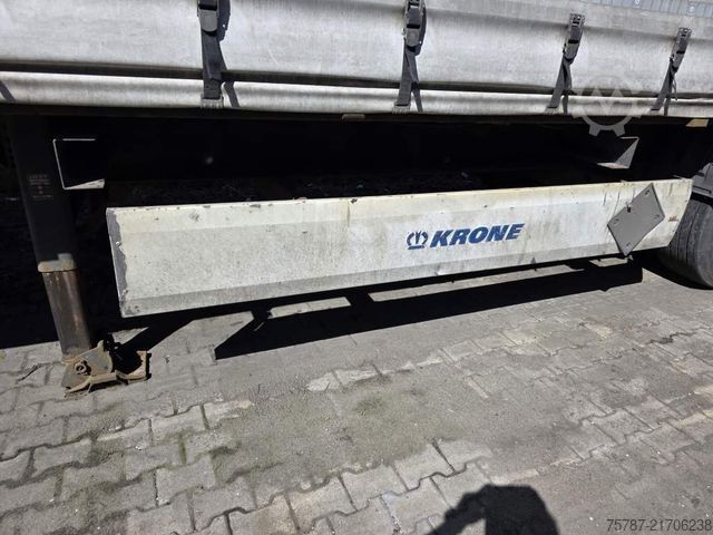 Open oplegger met zeil KRONE Gardine Standard, Coiler, Lift, BPW Trommel