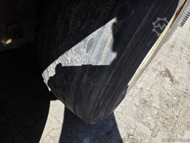 Open oplegger met zeil KRONE Gardine Standard, Coiler, Lift, BPW Trommel