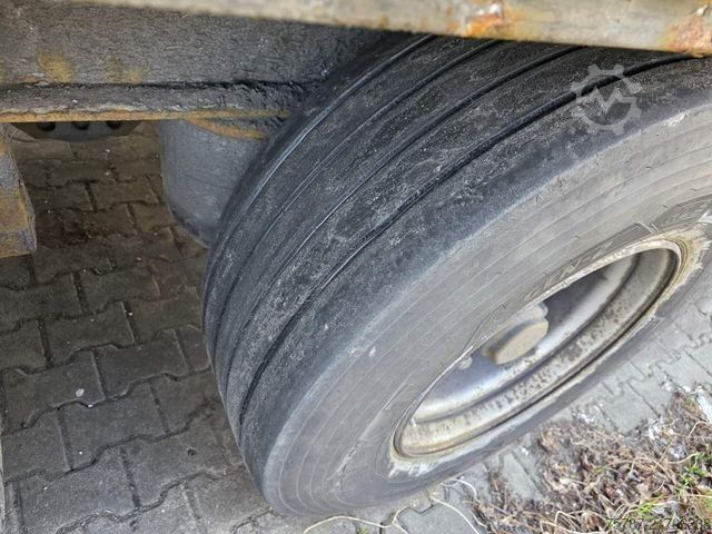 Open oplegger met zeil KRONE Gardine Standard, Coiler, Lift, BPW Trommel