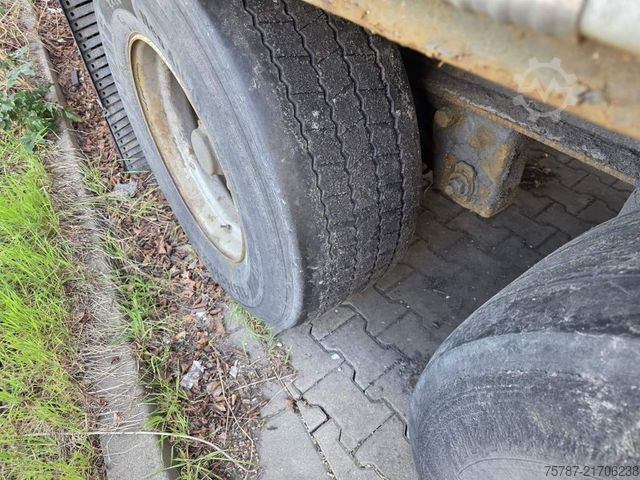 Open oplegger met zeil KRONE Gardine Standard, Coiler, Lift, BPW Trommel