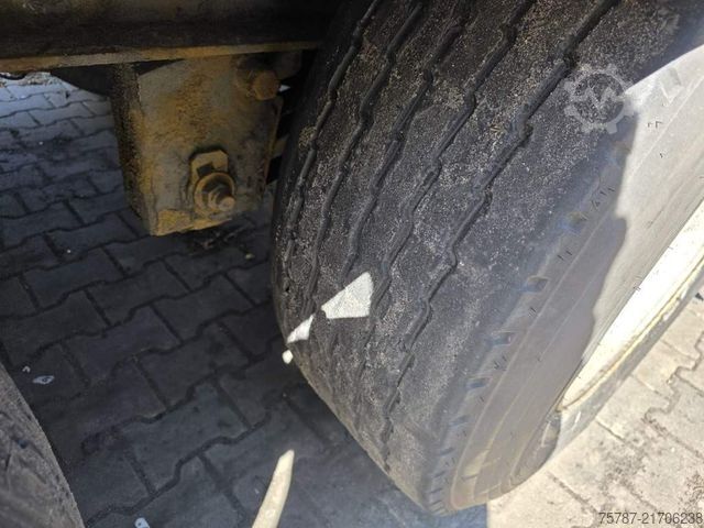 Open oplegger met zeil KRONE Gardine Standard, Coiler, Lift, BPW Trommel