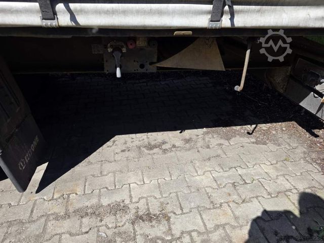 Open oplegger met zeil KRONE Gardine Standard, Coiler, Lift, BPW Trommel