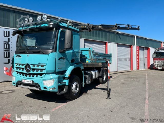 Dreiseitenkipper LKW MERCEDES-BENZ Arocs 1832 Kipper+ Kran Palfinger PK9501*205TKM*