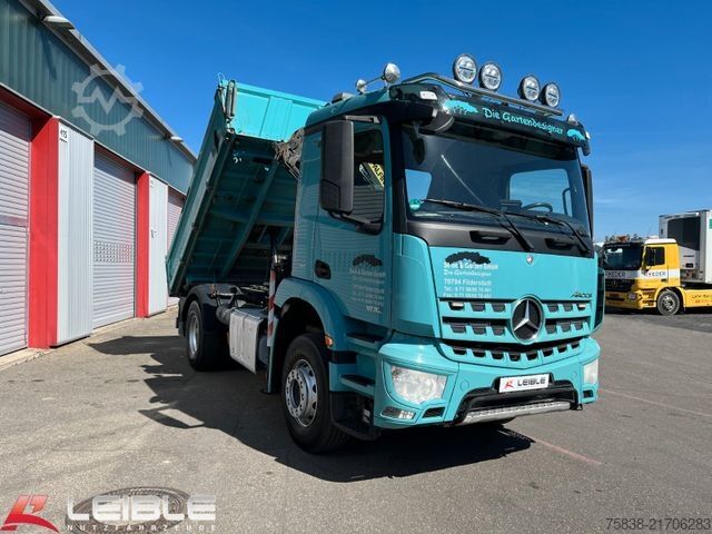 Dreiseitenkipper LKW MERCEDES-BENZ Arocs 1832 Kipper+ Kran Palfinger PK9501*205TKM*