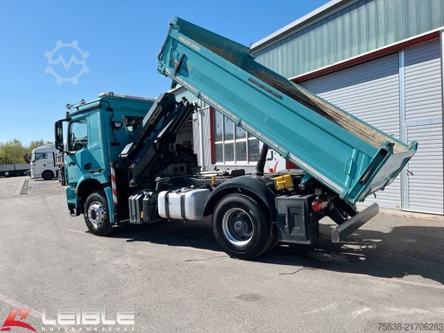 Dreiseitenkipper LKW MERCEDES-BENZ Arocs 1832 Kipper+ Kran Palfinger PK9501*205TKM*