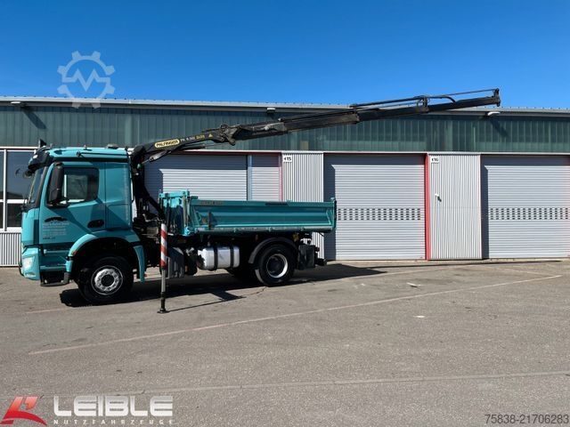 Dreiseitenkipper LKW MERCEDES-BENZ Arocs 1832 Kipper+ Kran Palfinger PK9501*205TKM*