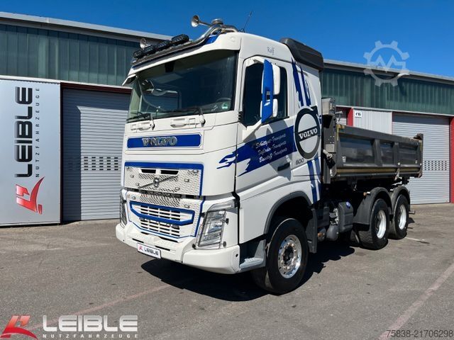 Kiepwagen VOLVO FH 500 6x4 *Dautel*Bordmatik*Rollverdeck