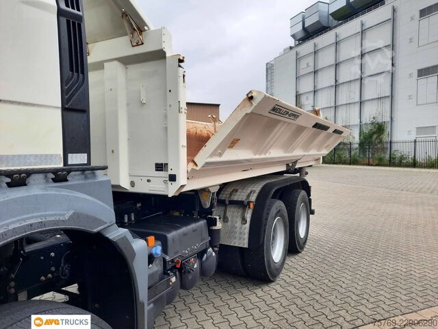 Τρίπλευρο ανατρεπόμενο φορτηγό MAN 33.510 TGS 6X4 Meiller Bordmatik Retarder
