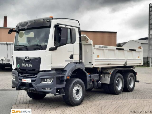 Ανατρεπόμενο φορτηγό MAN 33.510 TGS 6X4 Meiller Bordmatik Retarder