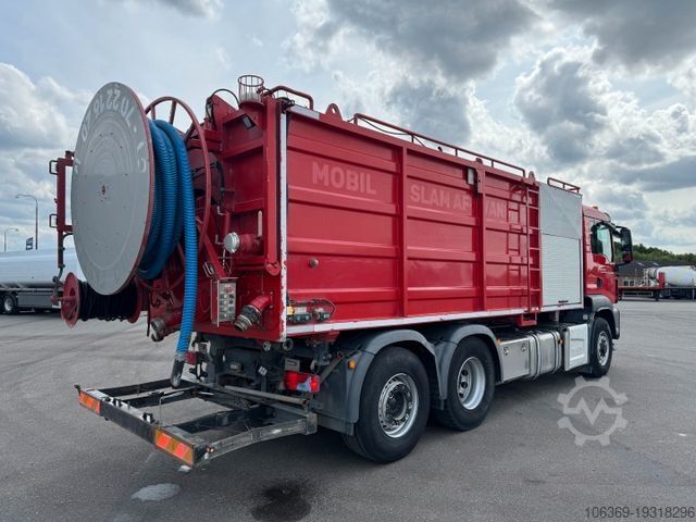 Vacuümtankwagen MAN TGS 26.360 6x4H4 Hydrodrive Wiedemann