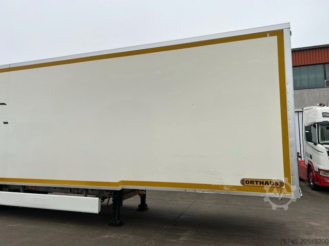 Skříňový návěs ORTHAUS VMS * MEGA * ROLLBODEN * SAF