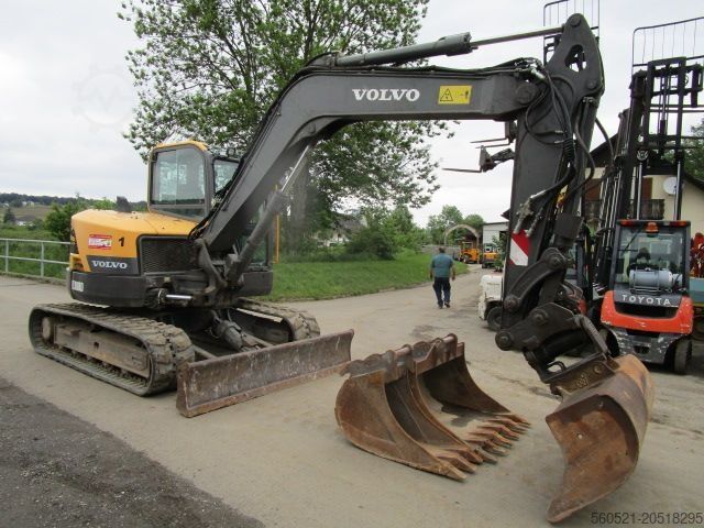 Mini excavators Volvo ECR88D - Powertilt + hydr. Schnellwechsler + 3 Löf