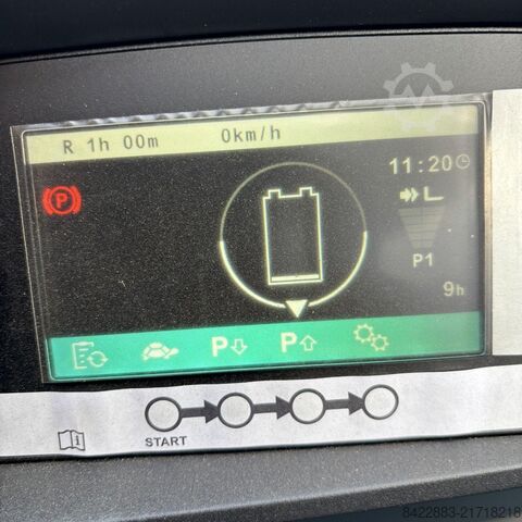 Frontlastare med gaffelrotator Jungheinrich EFG 320