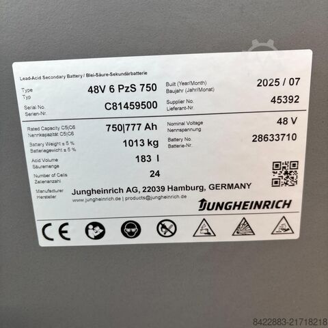 Frontlastare med gaffelrotator Jungheinrich EFG 320