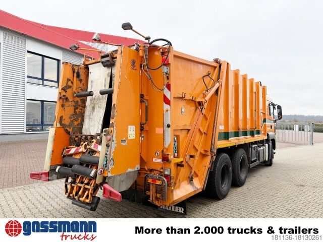 Müllwagen MAN TGS 26.400 6X4 BL, Haller x2c