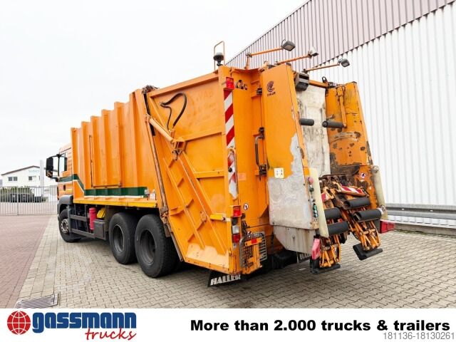 Müllwagen MAN TGS 26.400 6X4 BL, Haller x2c