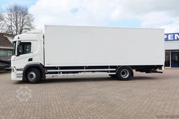 Koffer Scania P250 4x2 Bak + Anteo klep 2200 kg