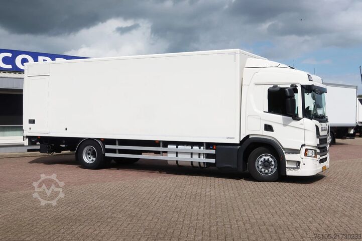 Koffer Scania P250 4x2 Bak + Anteo klep 2200 kg